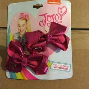 Jojo Siwa mini metallic Bows